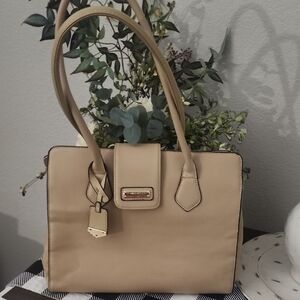 London Frog Elegant Tan Handbag
